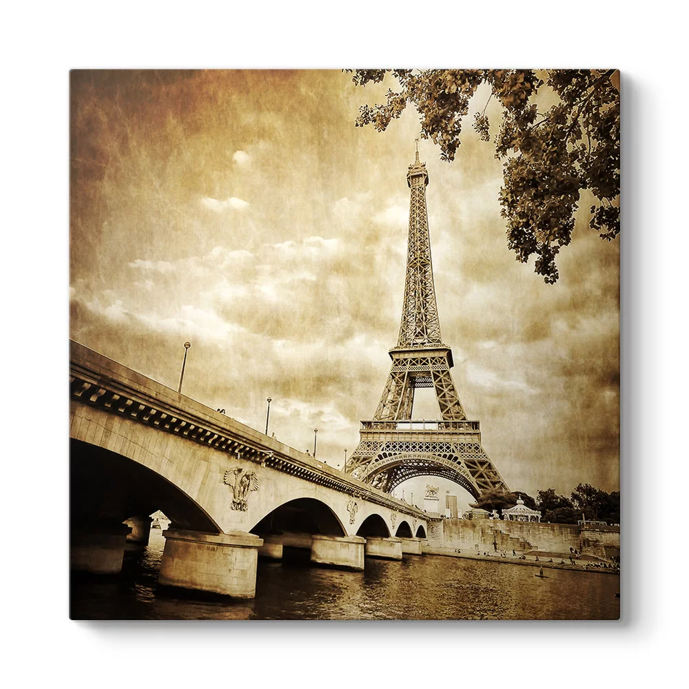 Vintage Paris Tablosu - Model 3